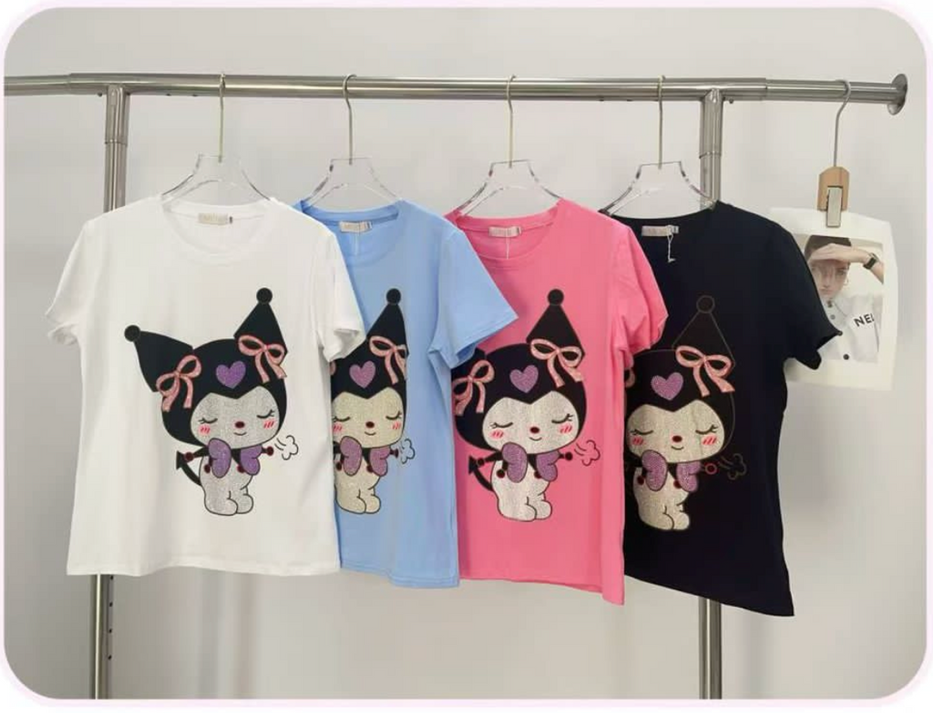 Playera Kuromi Cute M-1007