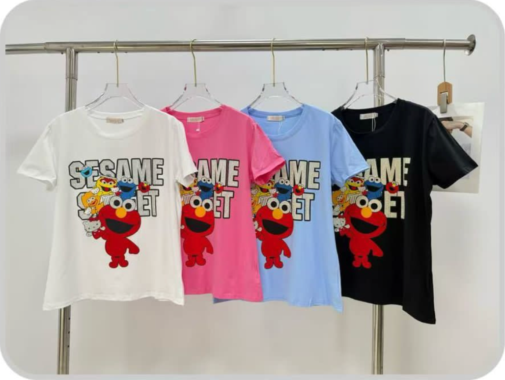 Playera Plaza Sésamo M-1009