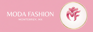 Moda Fashion Logo Fondo Rosa